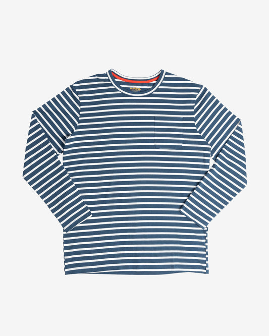 Striped Long Sleeve - Blue/White