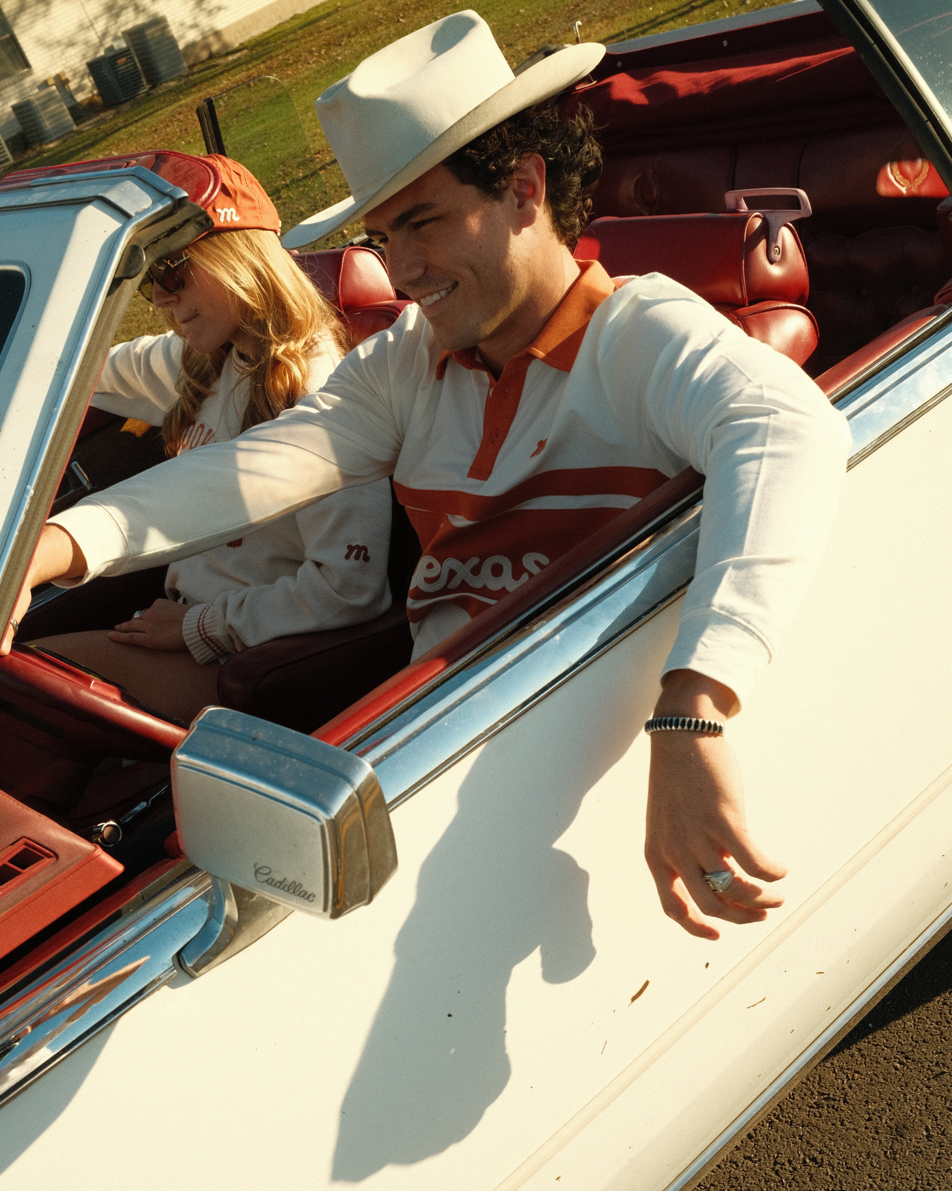 Texas Stitch Rugby - Off White