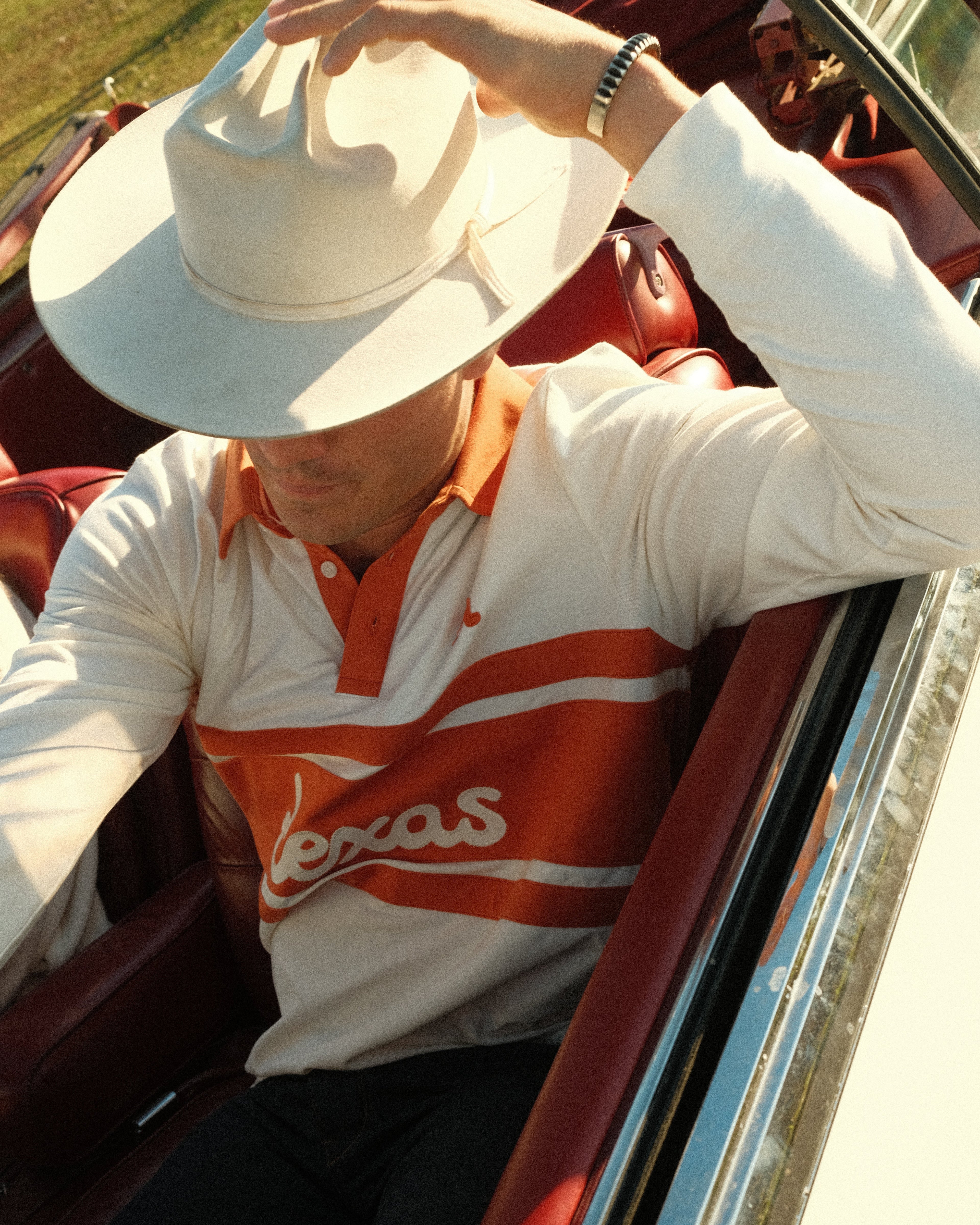 Texas Stitch Rugby - Off White