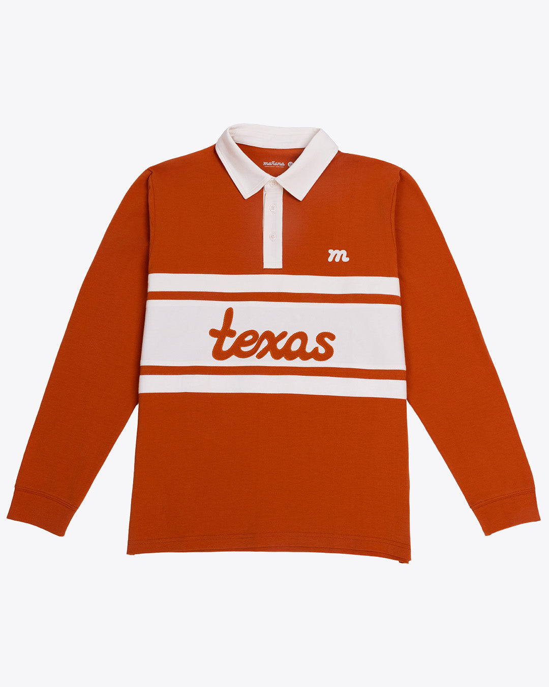 Texas Stitch Rugby - Burnt Orange