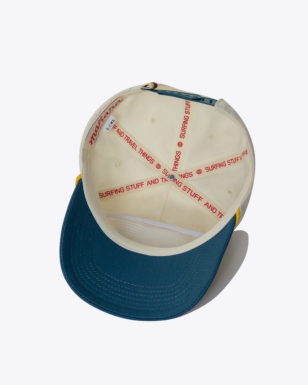 Two-Tone Cap - White/Blue