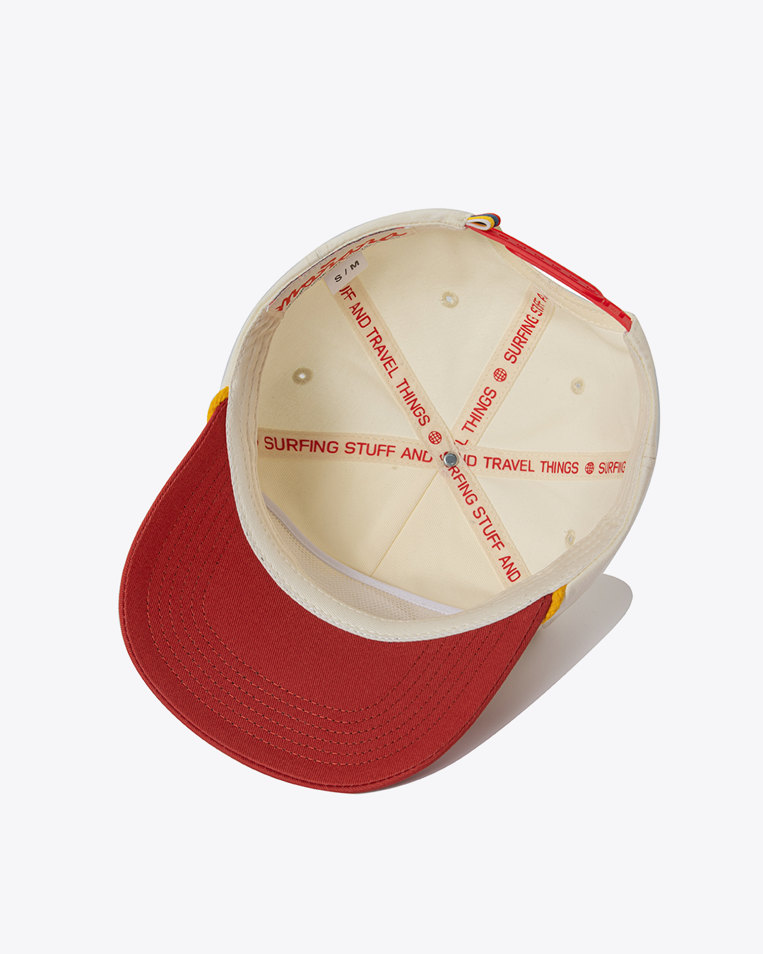 Two-Tone Cap - White/Red