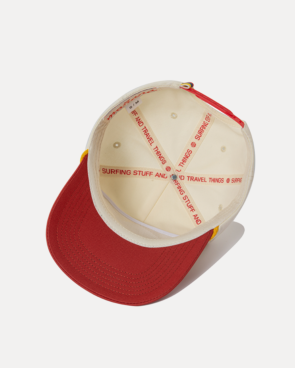 Two-Tone Cap - White/Red