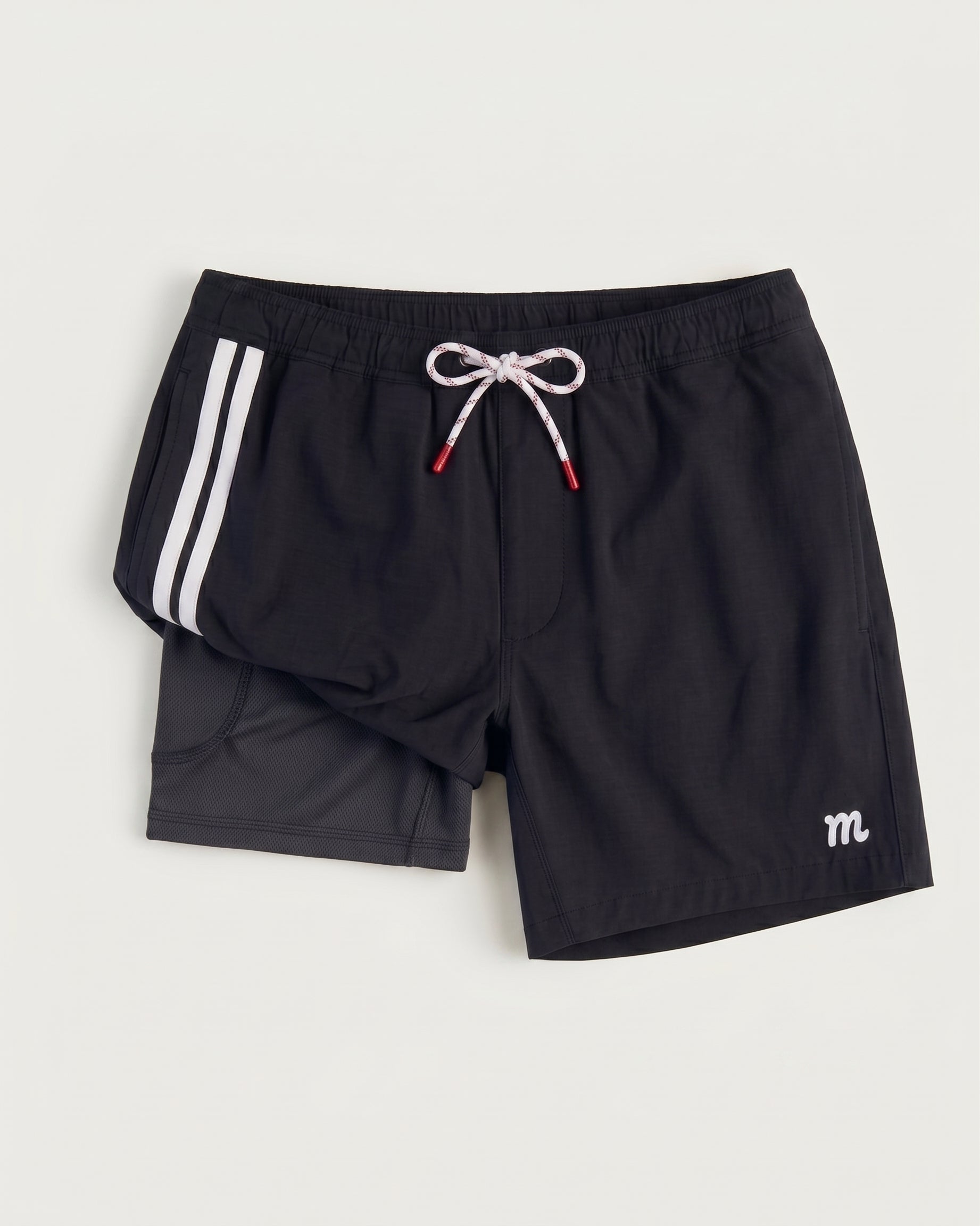 The Volley Short 2.0 - Black