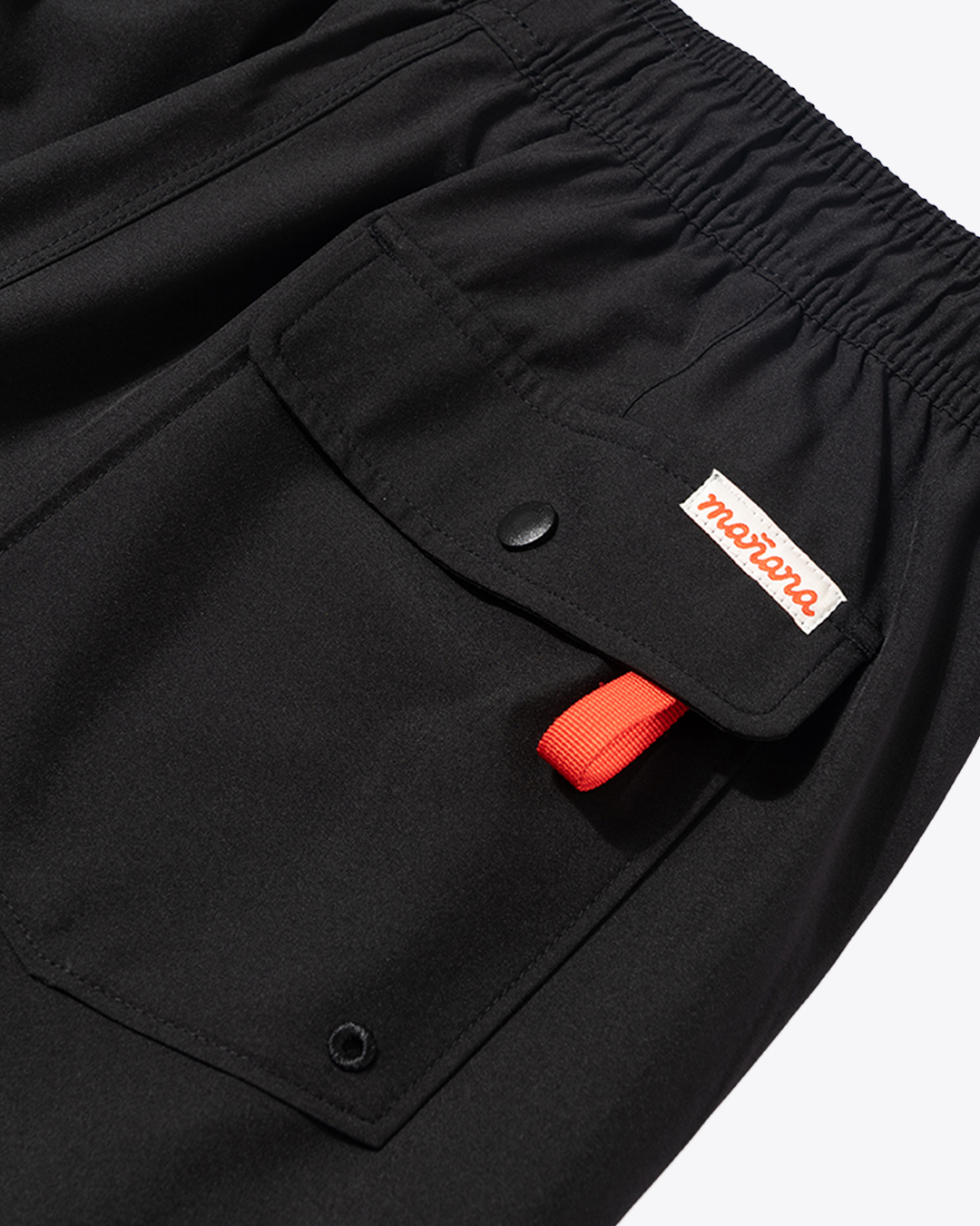 The Volley Short - Black