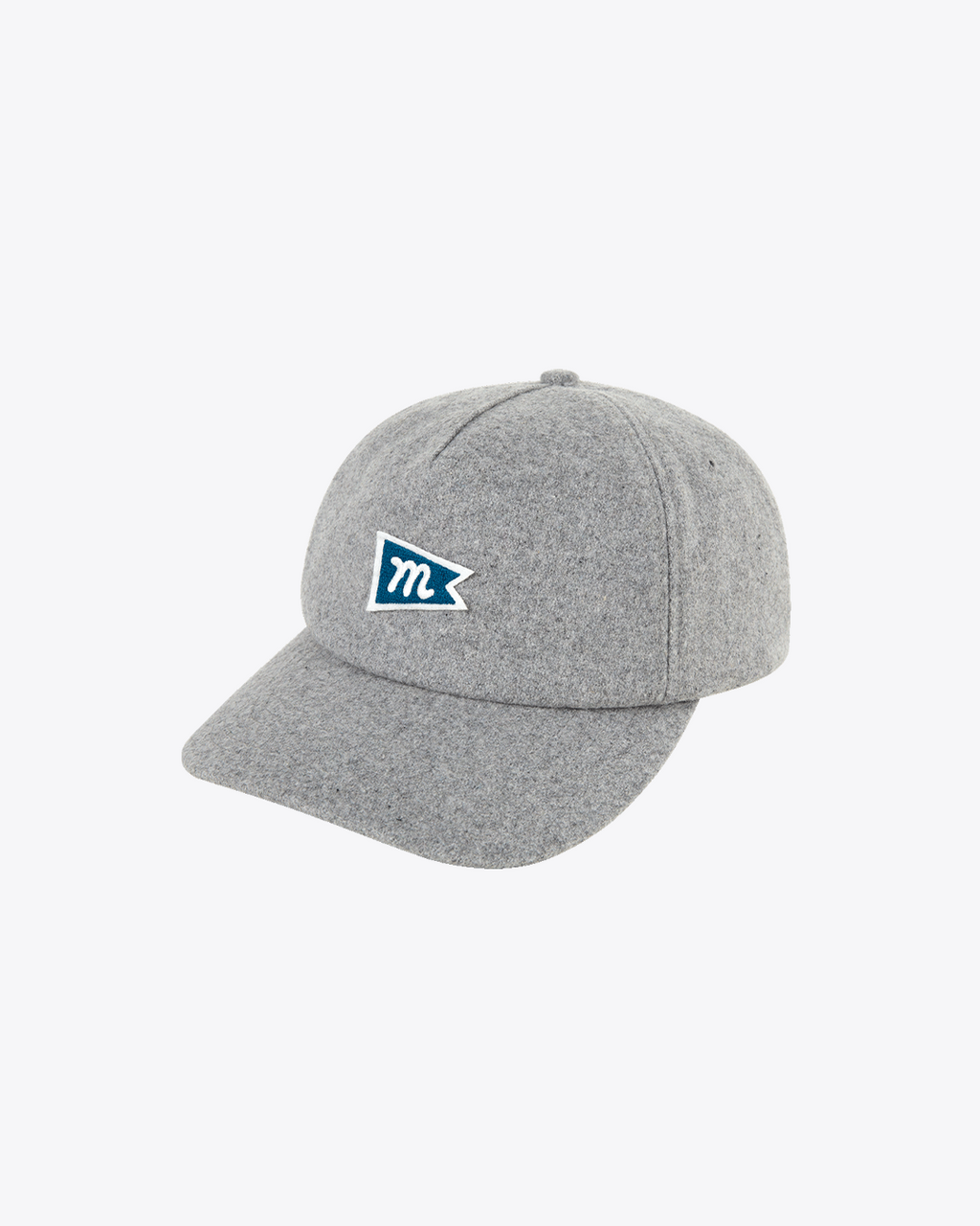 Wool Pennant Hat - Gray