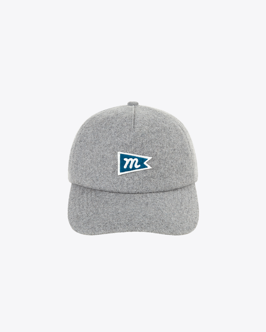 Wool Pennant Hat - Gray