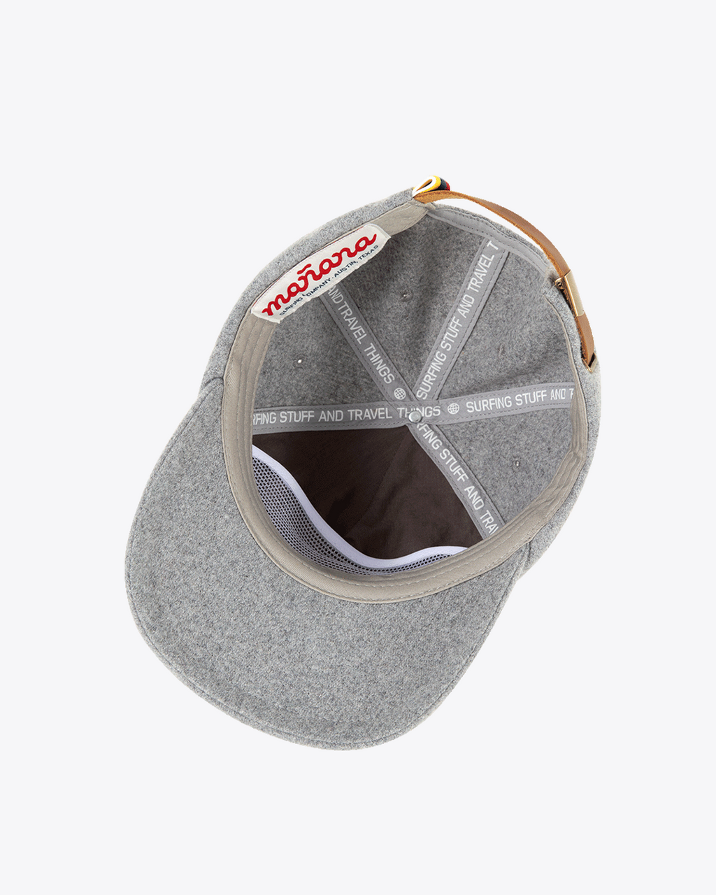 Wool Pennant Hat - Gray