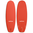 Leslie with Manana branding - red