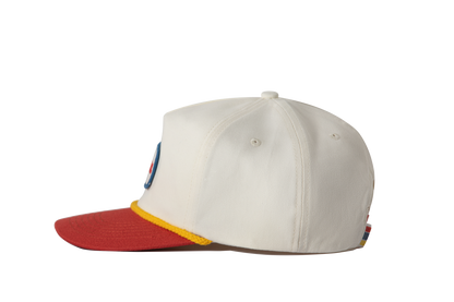 Two-Tone Cap - White/Red