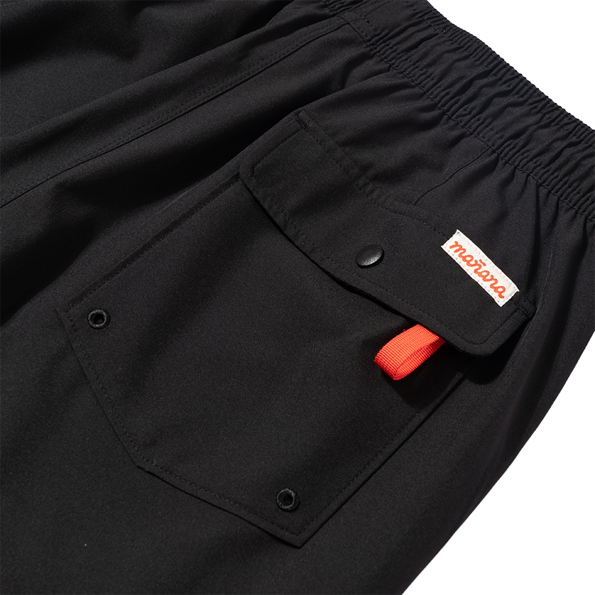 The Volley Short - Black