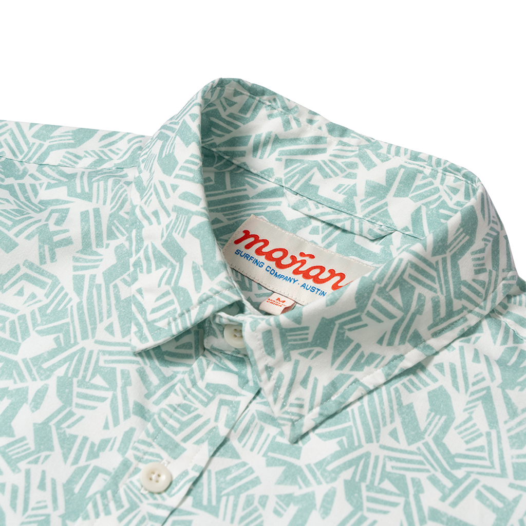 The Breeze Button Up - Geo Print