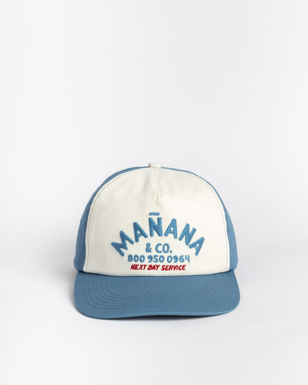 Blue Shop Hat with Manana branding