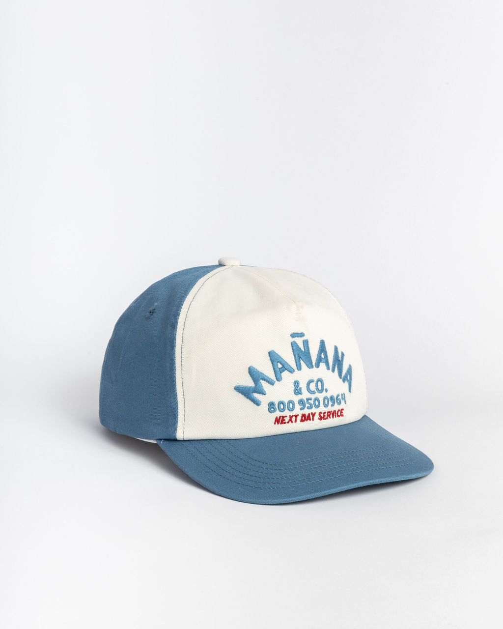 Blue Shop Hat with Manana branding