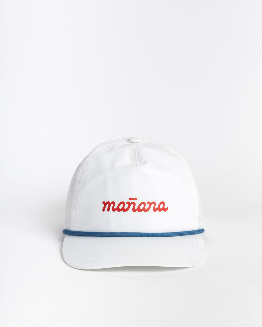 White classic cap with Manana branding