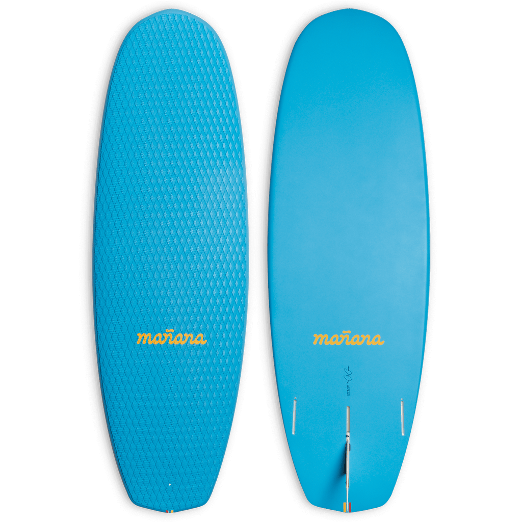 Leslie with Manana branding - Ocean Blue