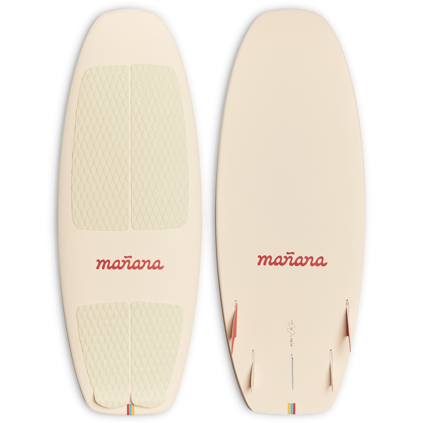 Off-White Terry Surfboard with Manana branding